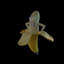 banana angry apple tropical palm orange yellow fruit food nature mango lemon pear lime confectionary green forest tree vegetable peel bush games toys 3d print model - Mito3D