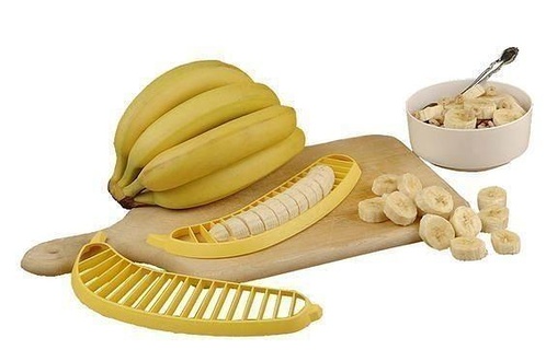 banana slicer food kitchen slicers cutter fast utilities house dining 3d print model - Mito3D