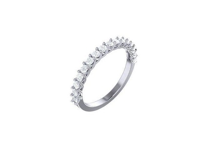 band1 jewelry gold silver diamond ring gem rings platinum band wedding art jewel 3d print model - Mito3D