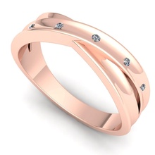 Band 27 Juwel Engagement Hochzeit Schmuck Diamant Ring Silber Gold engagem Mode Sterling Anhänger Halskette Schönheit Ohrringe Ringe Platin 3d print model - Mito3D