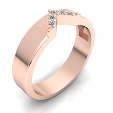 banda 29 joalheria luxo platina anel feminino precioso Casamento ouro prata imprimível diamante moda argolas massa coleção disjuntar 3d print model - Mito3D
