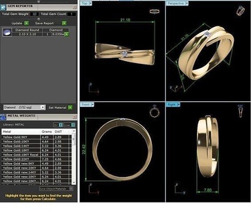 grup 3dm vermek detaylar mücevher takı yüzük altın elmas yazdırılabilir değerli KADIN sonsuzluk gündelik düğün nişan erkekler beyler damat taş yüzükler 3d print model - Mito3D