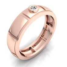 banda 3 joalheria argolas anel feminino solitário Casamento coleção precioso massa diamante noivado ouro moda 3d print model - Mito3D