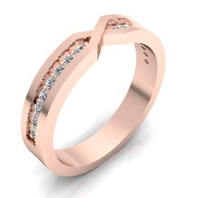 band 52 jewelry luxury platinum ring womenring precious wedding gold silver printable diamond fashion rings bulk collection shining engagement elegant 3d print model - Mito3D