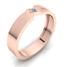 banda 55 joyería joya lujo platino anillo mujer precioso Boda oro plata imprimible diamante Moda anillos abultar colección brillante compromiso elegante 3d print model - Mito3D