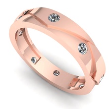 Band 63 Juwel Engagement Hochzeit Schmuck Diamant Ring Silber Gold engagem Mode Sterling Anhänger Halskette Schönheit Ohrringe Ringe 3d print model - Mito3D