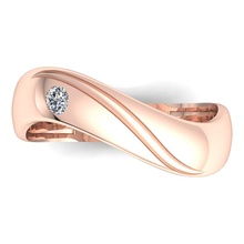 banda 7 jóia gema noivado Casamento jóias diamante anel prata joalheria ouro engagem moda esterlina pingente colar beleza brincos argolas 3d print model - Mito3D