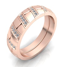 gruppo musicale 9 gioielleria anelli womenring solitario nozze collezione prezioso squillare massa diamante Fidanzamento anello fidanzamento diamanti oro moda realizzazione 3d print model - Mito3D