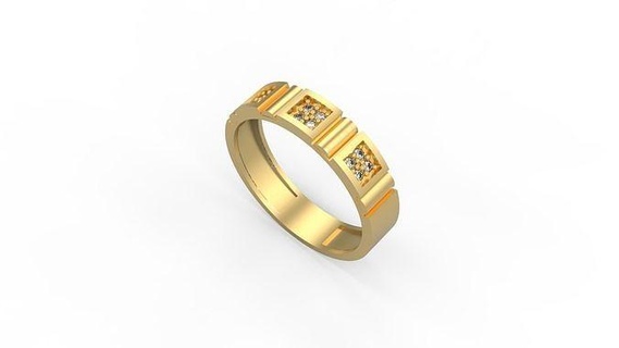 banda anel ouro jóia joalheria prata imprimível mulher ultra visão 22k Kuwait árabe turco 18k ultravisão filigrana argolas 3d print model - Mito3D