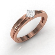 band ring druckbar diamant schmuck brillant ringe luxus silber gold engagement karat platin wertvoll juwel hochzeit 3d print model - Mito3D