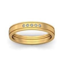 gruppo musicale squillare gioielleria oro stampabile brillante anelli diamante Fidanzamento lusso carati platino prezioso gemma argento nozze 3d print model - Mito3D