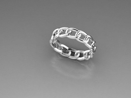 bande bague bijoux or mariage imprimable engagem argent engagement sterling goujat mode anneaux bijou platine modèles 3d print model - Mito3D