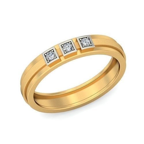 grup yüzük 009 sonsuzluk yüzükler yazdırılabilir platin elmas altın takı gümüş Solitaire mücevher değerli düğün parlak lüks yarım tam 3D print model - Mito3D