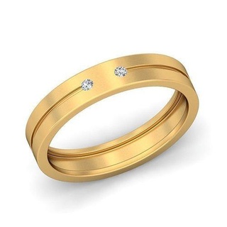 banda anel 018 eternidade argolas imprimível platina diamante ouro joalheria prata solitário gema precioso Casamento brilhante luxo metade cheio 3d print model - Mito3D