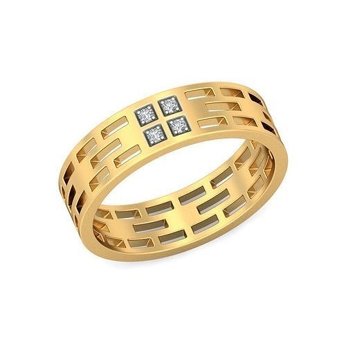 grup yüzük 035 sonsuzluk yüzükler yazdırılabilir platin elmas altın takı gümüş Solitaire mücevher değerli düğün parlak lüks yarım tam 3D print model - Mito3D