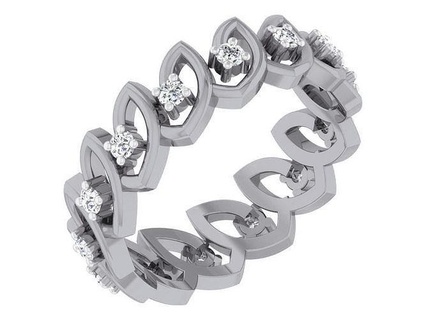 Band Ring 71 Ringe Hochzeit Schmuck Gold Diamant Weiß Rose druckbar Platin Silber wertvoll brillant Luxus 3d print model - Mito3D