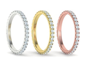 grup yüzük fransızca kesmek döşemek ayar parmak boyutları version2 düğün elmas istiflenebilir takı parlak amerika birleşik devletleri kanada i̇srail avrupa yazdırılabilir yüzükler altın eyaletler balmumu cad 3d print model - Mito3D