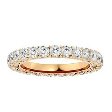 banda anel modelo joalheria ouro imprimível brilhante argolas diamante noivado luxo quilate solitário platina precioso gema prata casamento eternidade 3d print model - Mito3D