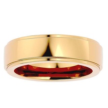 banda anillo modelo joyería joya oro imprimible brillante anillos diamante compromiso lujo quilate solitario platino precioso plata boda 3d print model - Mito3D