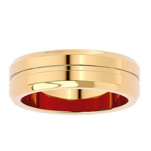 banda anillo modelo joyería joya oro imprimible brillante anillos diamante compromiso lujo solitario platino precioso plata Boda 3d print model - Mito3D
