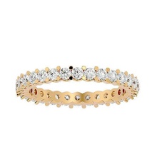 band ring modell schmuck gold druckbar brillant ringe diamant engagement luxus karat solitär platin wertvoll juwel silber hochzeit ewigkeit 3d print model - Mito3D