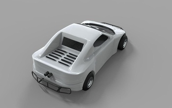 bandolero race car printable toy vehicle games toys 3d print model - Mito3D