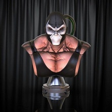bane bust stl 3d print dc comics batman statue printable art sculptures 3d print model - Mito3D