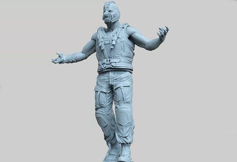 yıkım film 3d model hazır Yazdır karanlık şövalye batman kötü adam karakter heykel dc hayret joker minyatürler figürinler Kostüm oyunu maske cadılar bayramı Gotham savaşçı heykeller komik Sanat 3d print model - Mito3D