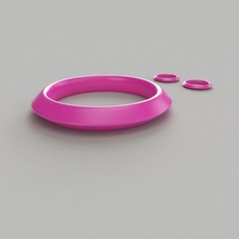 bangle-earrings fashion bangle earrings charm bracelet circlet jewelery challenge other 3d print model - Mito3D