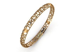 bangle 100 jewelry gold fashion ring beauty diamond wedding jewel jewellery silver printable engagement gem brilliant sterling bracelets 3d print model - Mito3D