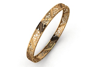 bangle 102 jewelry gold fashion ring beauty diamond wedding jewel jewellery cad engagement printable engagem sapphire apparel bracelets 3d print model - Mito3D