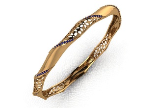bracelet 116 bijoux or de l'anneau d'argent la mode shining anneau imprimable collier engagem le diamant l'engagement mariage pendentif bague en beauté fiançailles les bracelets 3d print model - Mito3D
