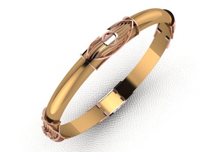 bracelet 127 bijoux or de la mode mariage imprimable collier engagem d'argent l'anneau le diamant l'engagement cad pendentif bague en anneau beauté fiançailles les anneaux rhino bracelets 3d print model - Mito3D