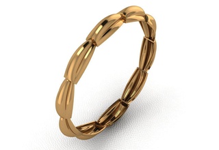 brazalete 144 oro anillo plata moda brillante joyería joya imprimible enganchar collar diamante compromiso boda colgante pendiente canalla belleza rinoceronte esposas 3d print model - Mito3D