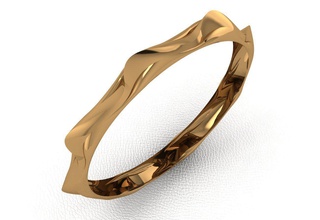 brazalete 152 la joyería de oro anillo boda moda brillante compromiso plata diamante joya gem imprimible engagem el collar colgante las pulseras 3d print model - Mito3D