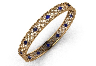 bracelet 155 bijoux or de l'anneau la mode shining gem d'argent imprimable bague en diamant anneau mariage les anneaux le joyau cad rhino beauté pendentif bracelets 3d print model - Mito3D