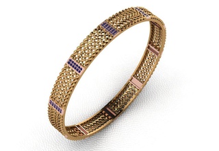 bangle 159 gold ring silver bracelet fashion shining jewelry diamond engagem jewellery wedding engagement necklace pendant beauty bracelets 3d print model - Mito3D