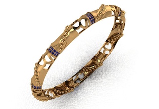 bangle 162 jewelry gold ring fashion shining printable engagem necklace silver diamond jewellery engagement wedding cad pendant beauty rhino bracelets 3d print model - Mito3D