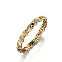 bracelet 33 bijoux or de l'anneau d'argent le shining bague en diamant gem imprimable anneau mode engagem l'engagement mariage collier pendentif beauté les bracelets 3d print model - Mito3D