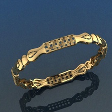 le bracelet de 57 bijoux or l'anneau shining la mode anneau imprimable collier d'argent gem pendentif bague en diamant beauté cad rhino joyau mariage les anneaux fiançailles bracelets 3d print model - Mito3D