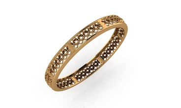 bangle 76 jewelry gold fashion ring beauty diamond wedding jewel jewellery engagement cad printable engagem solitaire hemet scifi bracelets 3d print model - Mito3D