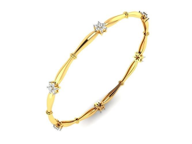 bracelet 3dm rendre modèle 3d imprimable or gemme bijoux stl bracelets argent diamant bague engagement bijou mariage brillant 3D print model - Mito3D