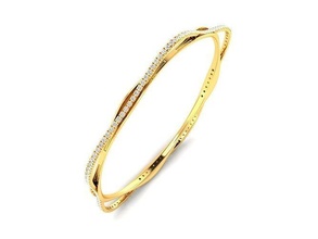 bangle bracelet 3dm render rings diamonds jewelry luxury romantic gold platinum silver rosegold collection vinatage earring pendant necklace bangles charm cad bracelets 3d print model - Mito3D