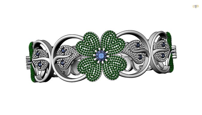 bangles-11 3dmodel 3dfiles cadfiles cadmodel jewellery jewelleryforsale bracelate bangle fashion jewelry bracelets 3D print model - Mito3D