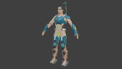 baptista armaduras vigiar exoesqueleto cosplay adereços jogos pele ceifeiro misericórdia brinquedos 3d print model - Mito3D
