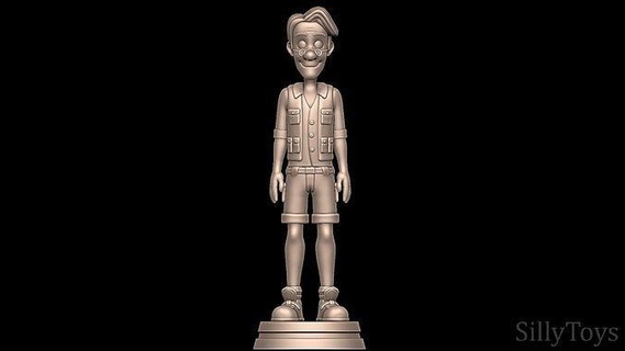 Barnabas Ejderha binici erkek insan adam öğretmen Yazdır Sanat heykeller 3d print model - Mito3D