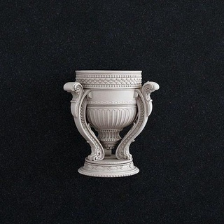baroque vase chalice container sculpture antique cup art sculptures 3d print model - Mito3D