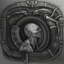 bas relief mühendis uzaylılar Rahatlama yabancı Prometheus dekor 3d baskı hayran heykel adam Sanat hobi kendin yap 3d print model - Mito3D