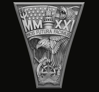 bas-relief ring usa 2021 cnc american army relief models military pendant bas badge art decoration sculptures jewelry silver gold navy zippo 3d print model - Mito3D