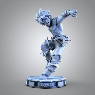 base023 Goku Dragão bola anime manga personagem arte esculturas 3d print model - Mito3D